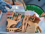 Grote set Houten Treinspoor (o.a. BRIO) – Incl. treinen, Kinderen en Baby's, Speelgoed | Houten speelgoed, Ophalen, Gebruikt, Overige typen
