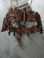 antiek koperen kroonluchter, Ophalen, Koper of Brons