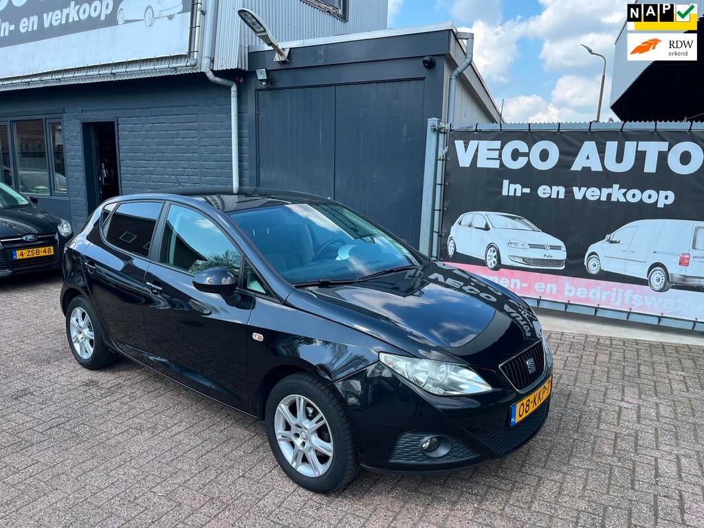 Seat Ibiza 1.2 Style airco nette auto dealer onderhouden, Auto's, Seat, Voorwielaandrijving, Stof, 1198 cc, Origineel Nederlands