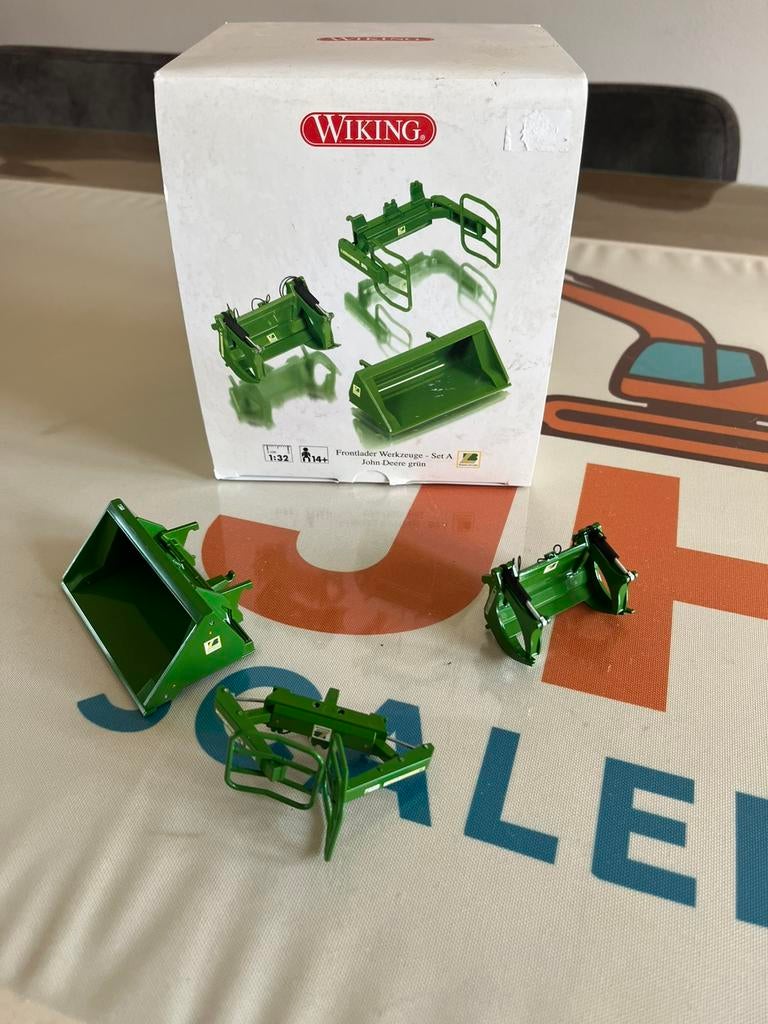 John Deere frontlader bak klem en grijper Wiking nieuw, Ophalen of Verzenden, Nieuw, Tractor of Landbouw, Overige merken