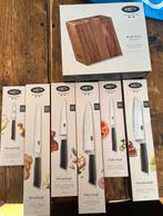 Boretti messenset+blok, Huis en Inrichting, Keuken | Bestek, Ophalen, Nieuw, Rvs of Chroom