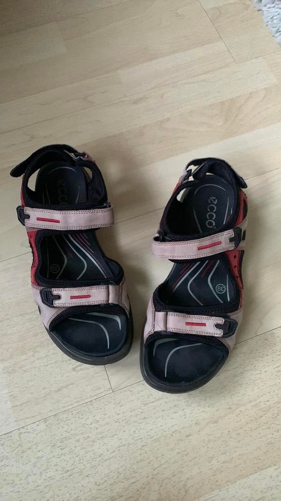 Ecco sandalen wandelsandalen 39, Ophalen of Verzenden, Zo goed als nieuw, Sandalen of Muiltjes