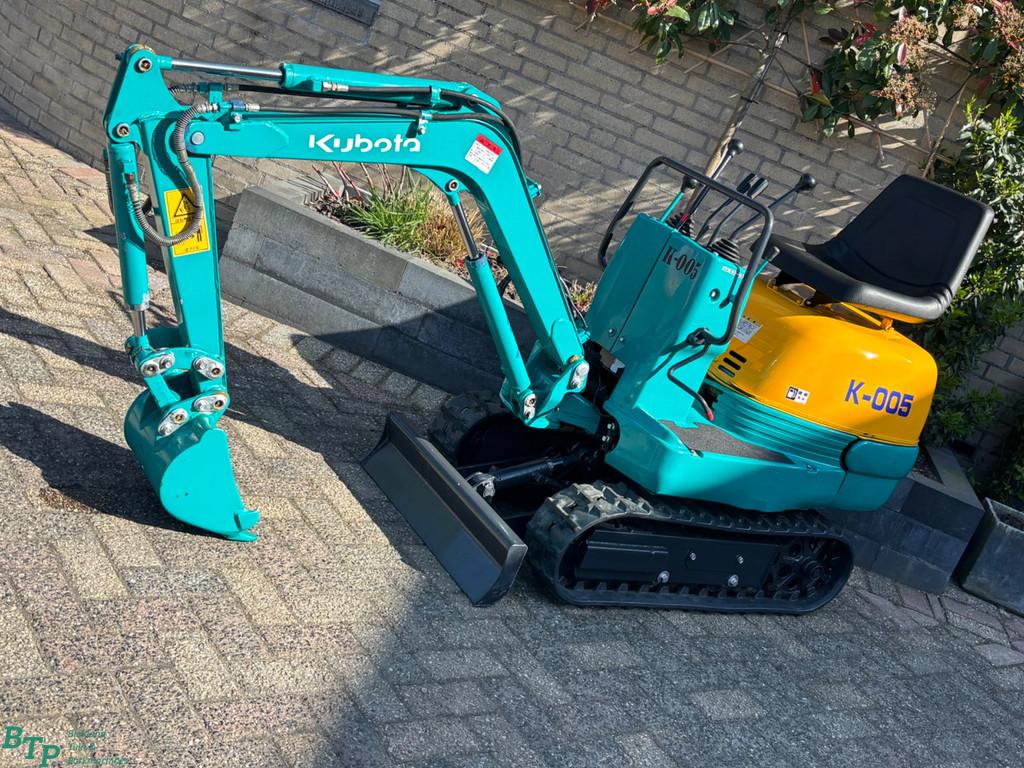 Kubota k-005 Diesel minigraver gebruikte micrograver, Graafmachine