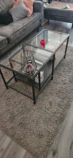 Mooie 2-delige salontafelset in goede staat, Ophalen, 50 tot 100 cm, 50 tot 100 cm, Zo goed als nieuw