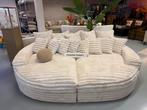Luxe Velvet Teddy Rib Loungebank Cozy Cinema 260x160cm NEW, 250 tot 300 cm, Info@oosterbaanwonen.nl, Venus 31 8448CE Heerenveen