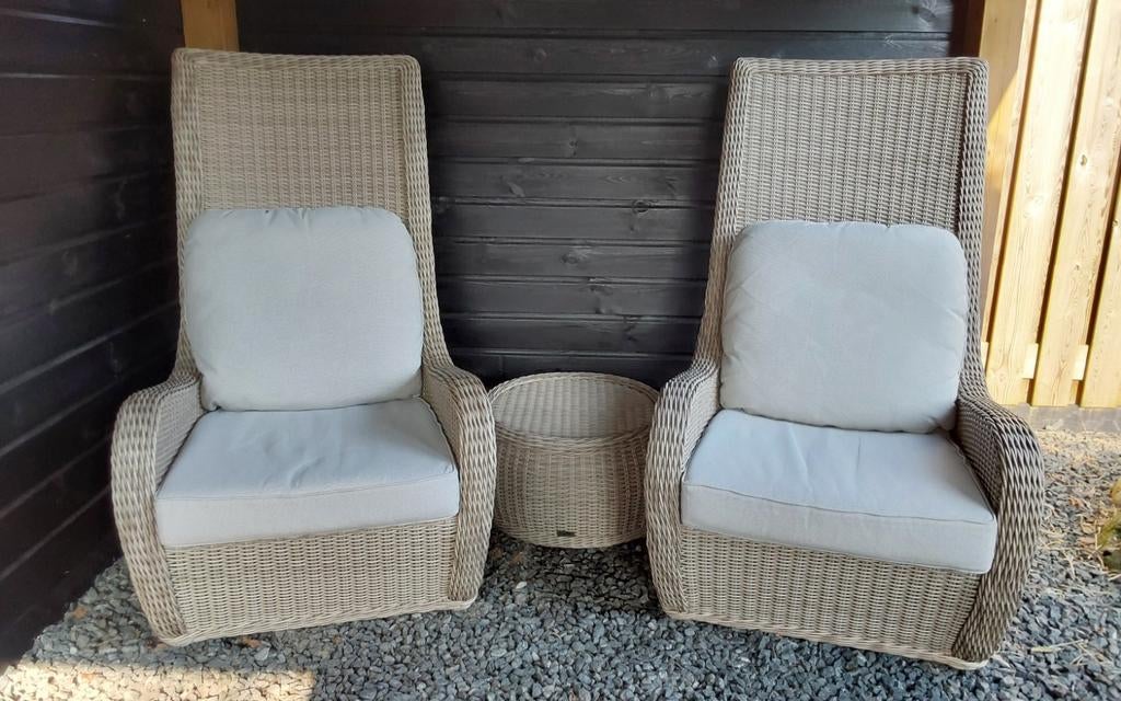 Loungeset, Tuin en Terras, Ophalen, Zo goed als nieuw