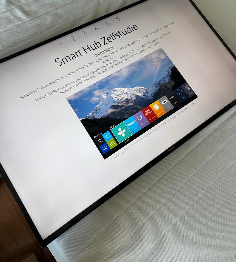 Samsung UE48JU6000W 48 inch TV, Ophalen, 50 Hz, Samsung, 100 cm of meer