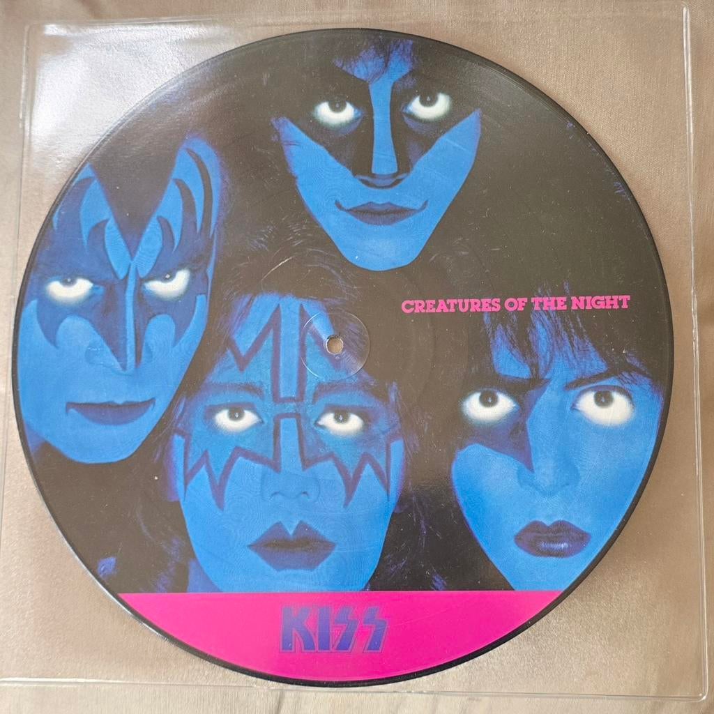 KISS - Creatures of the Night Picture Disc LP, Picture disc, 1980 - 1989, Ophalen of Verzenden, Zo goed als nieuw