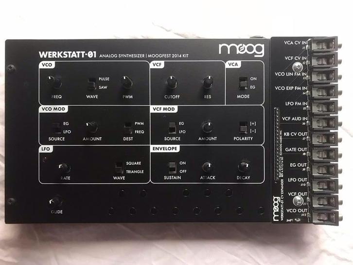 Moog Werkstatt-01, Muziek en Instrumenten, Synthesizers, Zo goed als nieuw, Overige aantallen, Overige merken, Ophalen of Verzenden