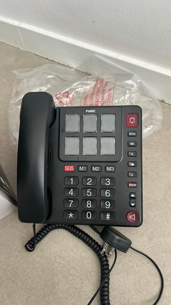 Fysic FX-3930 Senioren telefoon, Ophalen, 1 handset