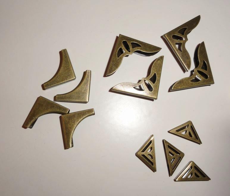 Boekhoekjes Boek beschermers goud kleurig, Ophalen of Verzenden, Nieuw, Album of Boek, Overige merken