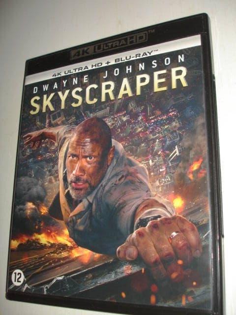 Skyscraper- Dwayne Johnson- 4K + BLU RAY- (NIEUW), Cd's en Dvd's, Blu-ray, Verzenden, Nieuw in verpakking, Actie