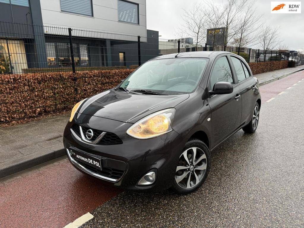Nissan Micra 1.2 DIG-S Connect Edition N-TEC Cruise/Climate-, Auto's, Voorwielaandrijving, Stof, Gebruikt, Zwart
