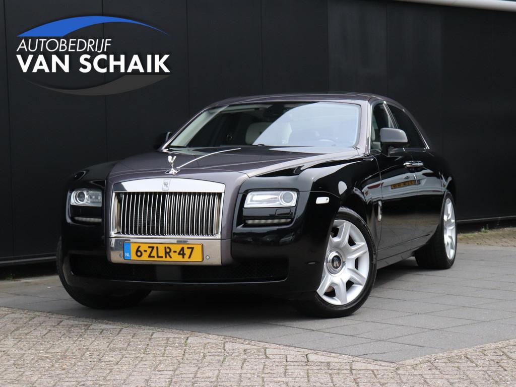 Rolls-Royce Ghost 6.6 V12 | WHITE LEATHER | PANORAMA-DAK | H, Auto's, Rolls-Royce, Automaat, Euro 5, Gebruikt, 12 cilinders