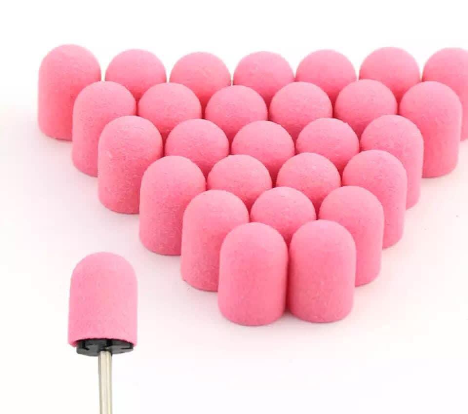 50 stuks Plastic Base Schuren Cap. Nagels. Alles 20% korting, Lippen, ., Nieuw, Ophalen of Verzenden