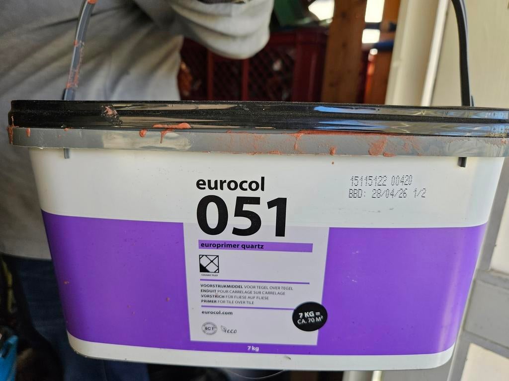 Eurocol voorstrijk middel., Ophalen, Roze