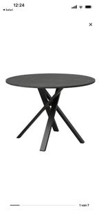 Marmer tafel zwart, Ophalen, Zo goed als nieuw, Rechthoekig, 50 tot 100 cm