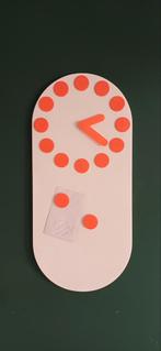 Vintage Ikea klok bitig magnetische wandklok, Ophalen of Verzenden, Wandklok