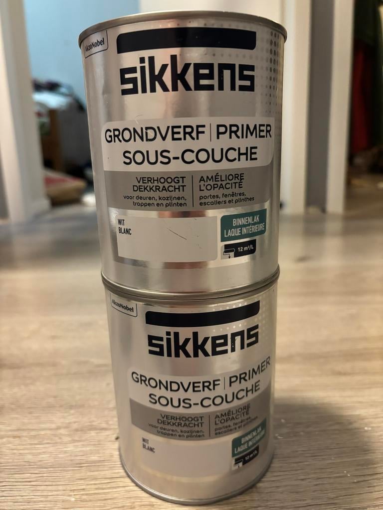 Verf en grondverf van Sikkens (nieuw, ongeopend), Ophalen of Verzenden, Nieuw, Overige typen