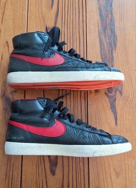 2008 Nike Blazer Premium Chicago Bulls - maat 44=43, Zwart, Nike, Ophalen of Verzenden, Sneakers of Gympen