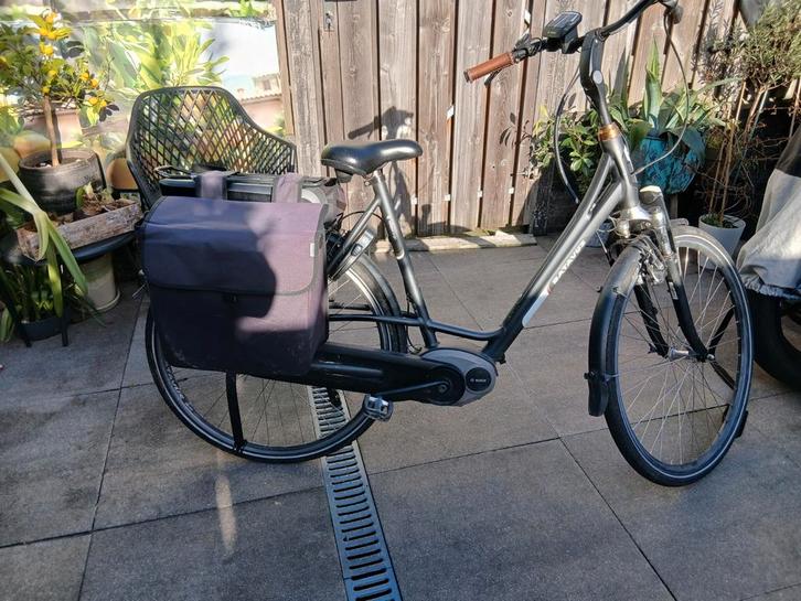 Batavus elektrische fiets met Bosch middenmotor, Fietsen en Brommers, Elektrische fietsen, Gebruikt, Batavus, 51 tot 55 cm, Ophalen of Verzenden