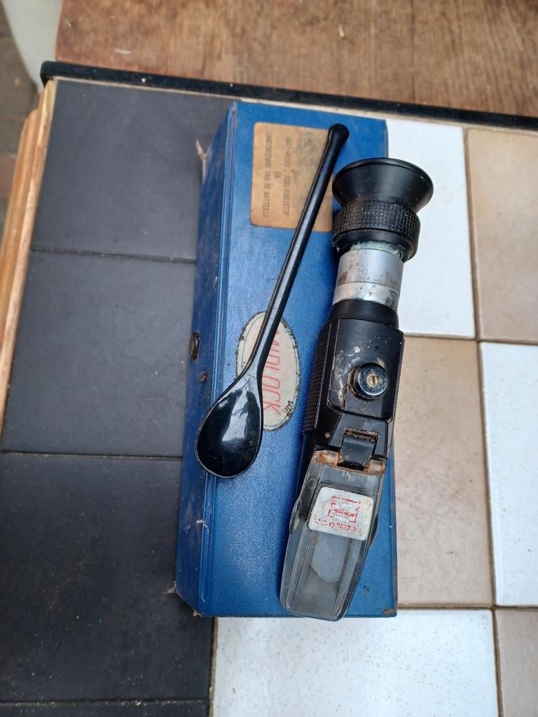 Vintage Refractometer in Doos - Optisch Meetinstrument, Ophalen of Verzenden