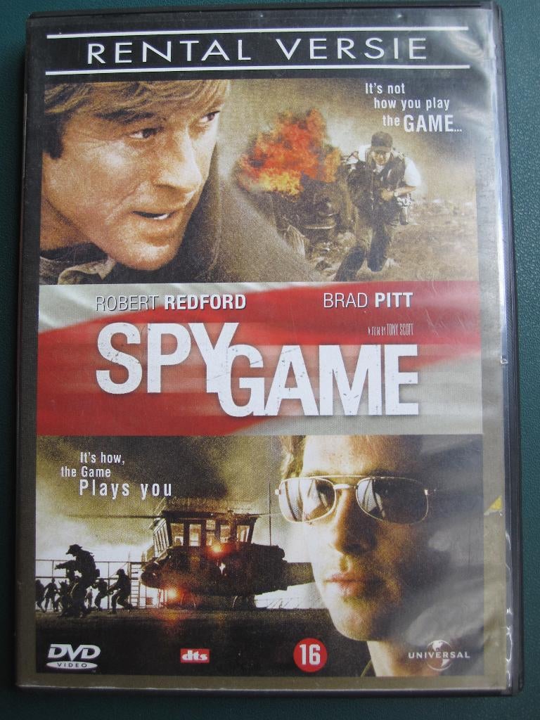 Spy Game (2001), Vanaf 16 jaar, Ophalen of Verzenden, Zo goed als nieuw, Actiethriller
