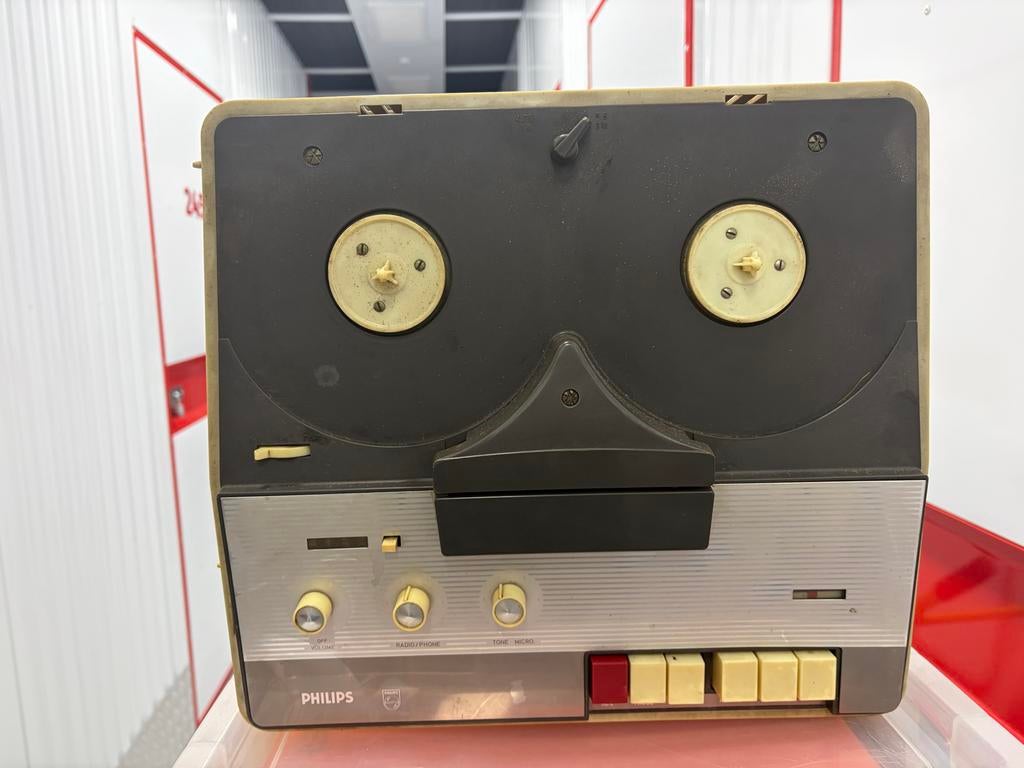Vintage Philips Bandrecorder - Oud Model, Ophalen, Bandrecorder