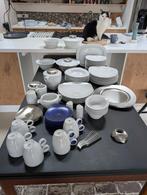 Servies Rosenthal Thomas Vario Space Pure wit-RVS nieuwstaat, Ophalen, Zo goed als nieuw, Overige stijlen, Porselein