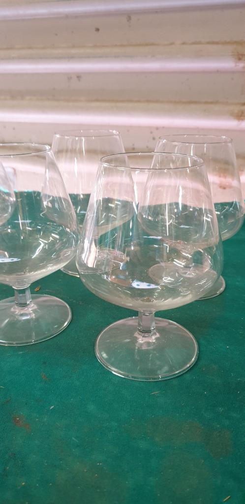 cognac glazen 5 stuks, Ophalen of Verzenden, 'T Olde Gre-j, Info@toldegrej.nl, Endepoelstraat 20f Didam