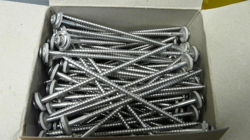 Dakplaatschroeven RVS 4.5x120/100 per KG, Ophalen, Nieuw, Minder dan 10 meter