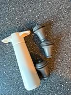 Vacu Vin wijnvacuümpomp met 3 bewaardoppen, Ophalen of Verzenden, Gebruikt