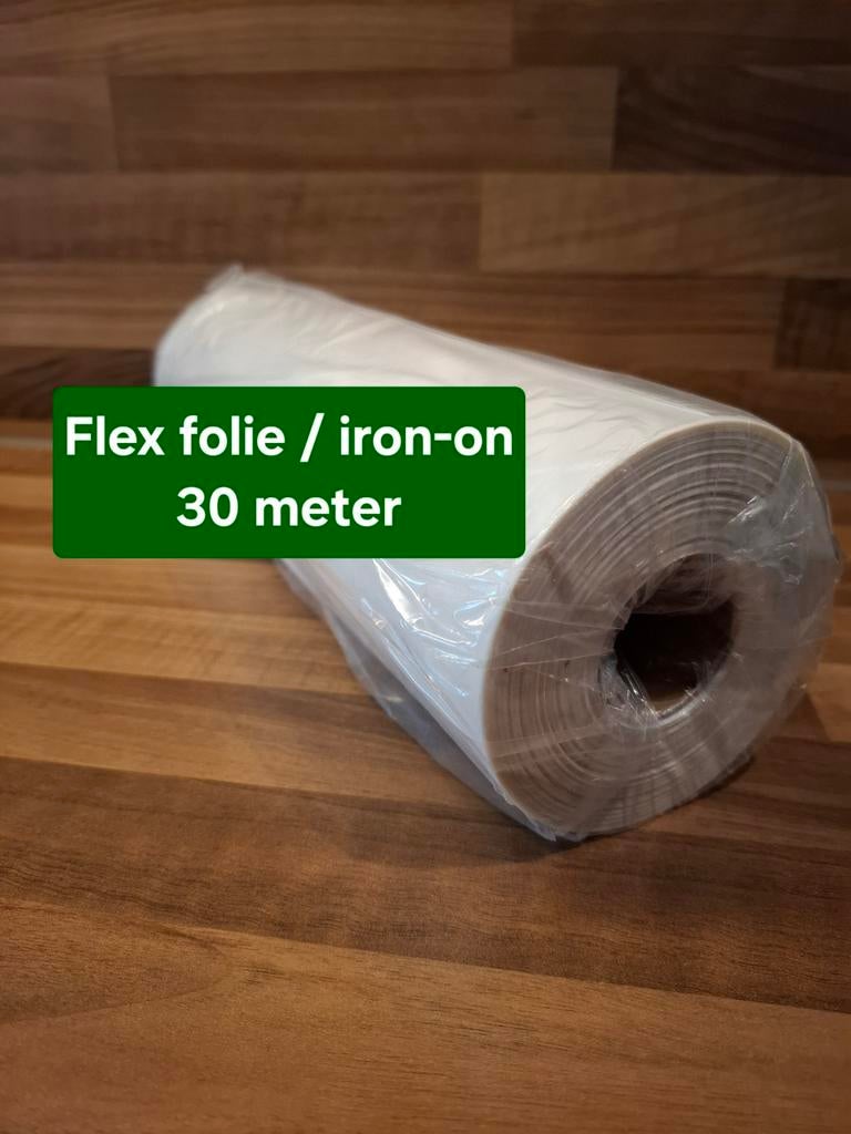 Rol flex folie / iron-on 30 meter INCL. VERZENDING, Hobby en Vrije tijd, Ophalen of Verzenden, Nieuw