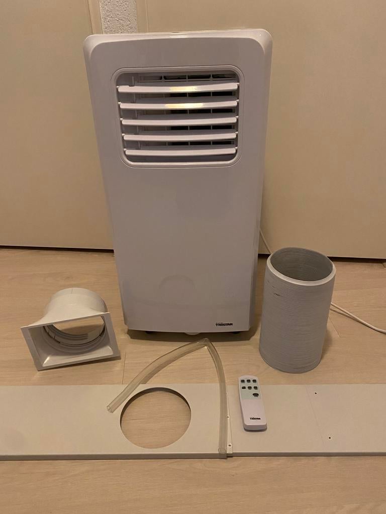 Tristar mobiele airco met afstandsbediening en toebehoren!, Witgoed en Apparatuur, Airco's, Ophalen, 3 snelheden of meer, Zo goed als nieuw
