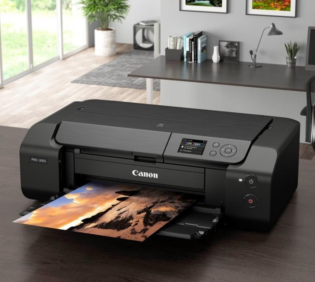 Canon pixma pro 200s foto printer, Computers en Software, Printers, Ophalen of Verzenden, Zo goed als nieuw