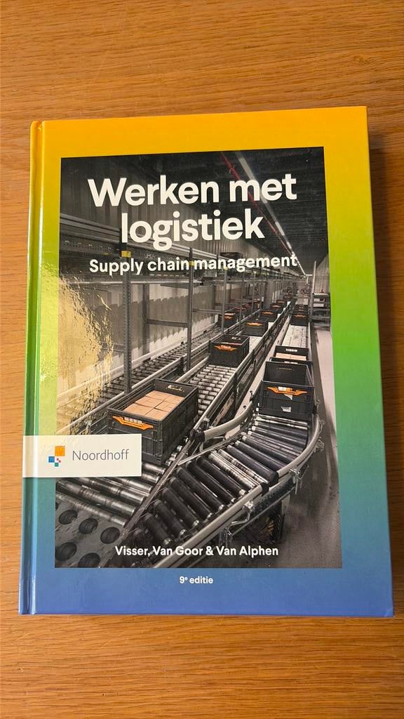 Ad van Goor - Werken met logistiek, Sociale wetenschap, Ophalen of Verzenden, Zo goed als nieuw, Ad van Goor; Hessel Visser; Muriël van Alphen