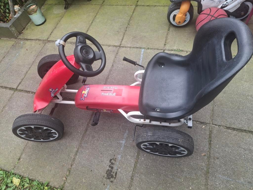Skelter met Red Bull stickers en hoes, Ophalen, Gebruikt, Overige merken