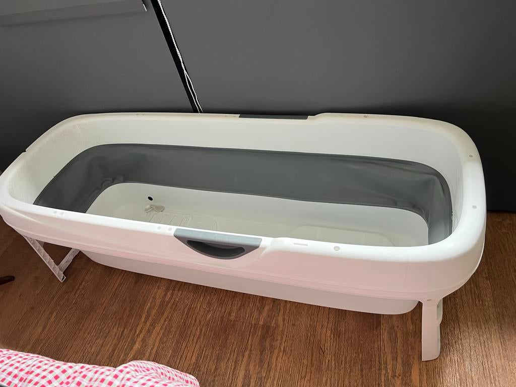 Hellobath Opvouwbaar Bad XXL - Ruimtebesparend & Comfortabel, Ophalen, Zo goed als nieuw, Wit, Overige typen