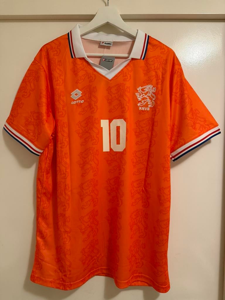 Lotto WK’94 Nederlands elftal shirt Bergkamp maat L, Maat L, Ophalen of Verzenden, Nieuw, Shirt