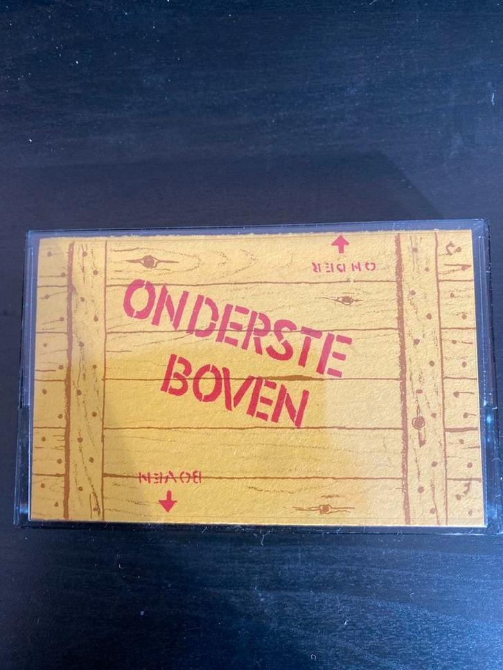 Onderste Boven - Cassettebandje, Cd's en Dvd's, Cassettebandjes, Gebruikt, Voorbespeeld, Nederlandstalig, 1 bandje, Ophalen of Verzenden