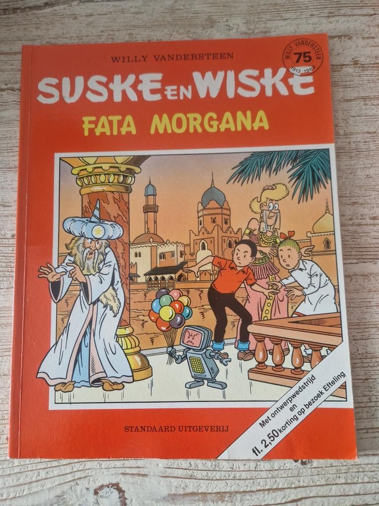 Suske en Wiske - Fata Morgana, Boeken, Stripboeken, Eén stripboek, Ophalen of Verzenden, Zo goed als nieuw
