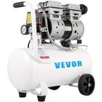 Vevor 750watt 25L stille olievrije compressor, Doe-het-zelf en Verbouw, Compressors, Ophalen, 6 tot 10 bar, Zo goed als nieuw