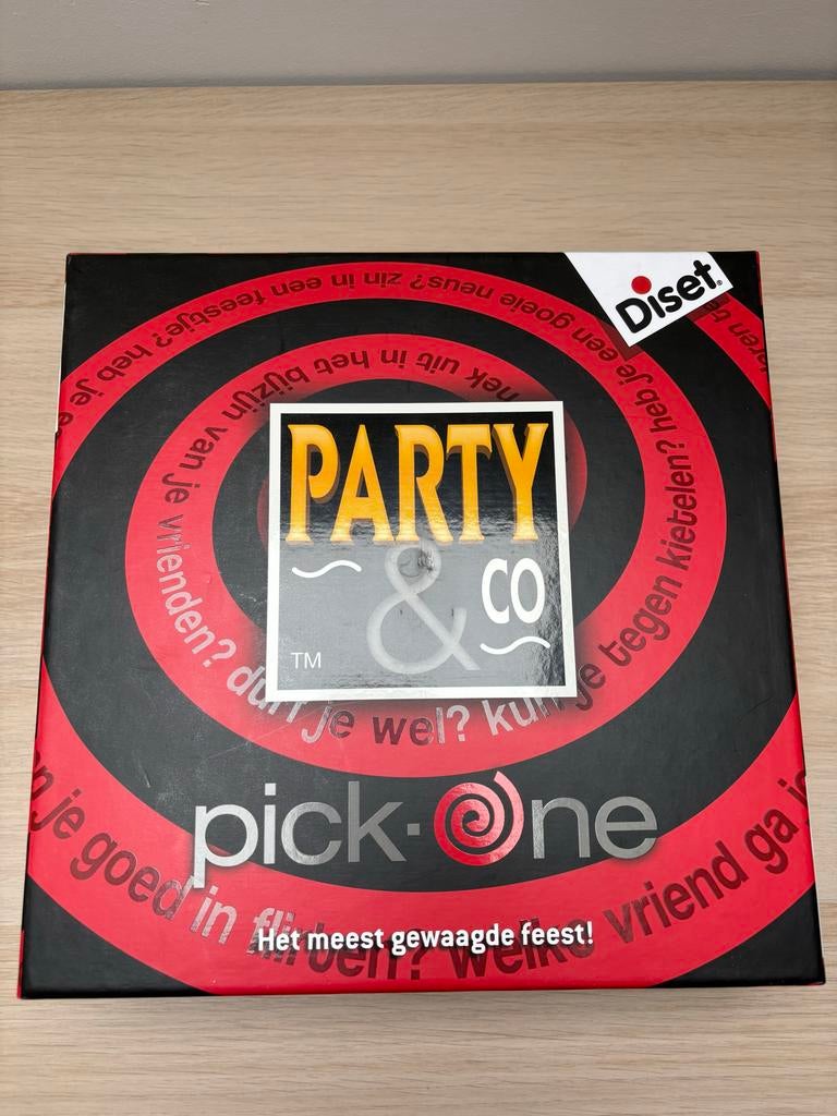 Party & Co Pick-One Gezelschapsspel NIEUW!, Hobby en Vrije tijd, Gezelschapsspellen | Overige, Drie of vier spelers, Ophalen of Verzenden