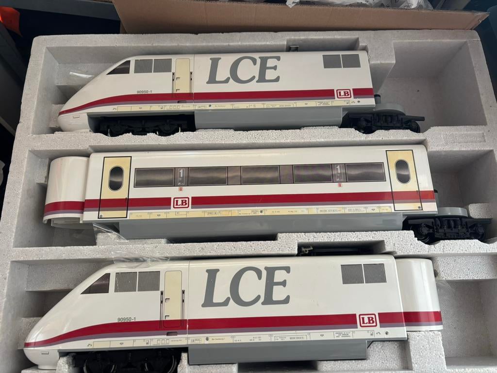 LGB LCE 90950 trein 3 delig in OV G-spoor, Gelijkstroom, Ophalen of Verzenden, LGB, Gebruikt