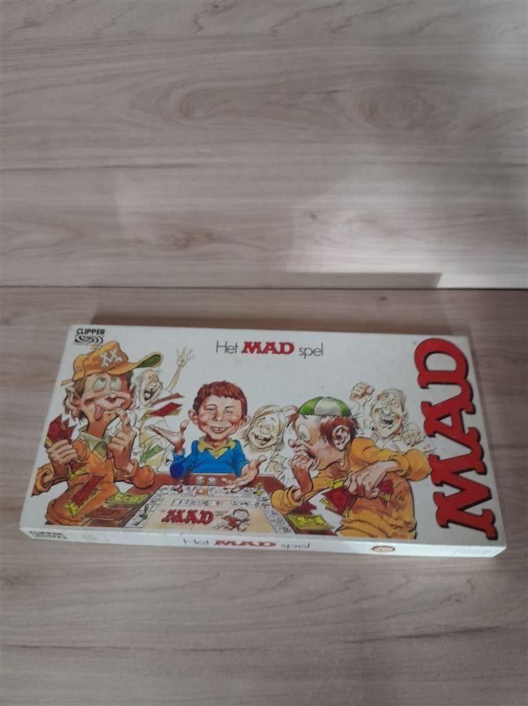 Het mad Spel - parker - s5129, Hobby en Vrije tijd, Gezelschapsspellen | Bordspellen, Verzenden, Zo goed als nieuw