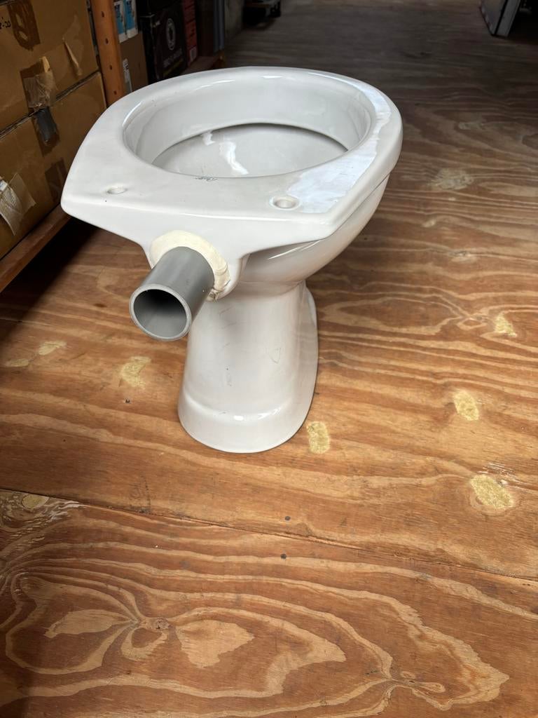 Witte WC pot - Nieuw!, Doe-het-zelf en Verbouw, Sanitair, Ophalen, Nieuw, Toilet