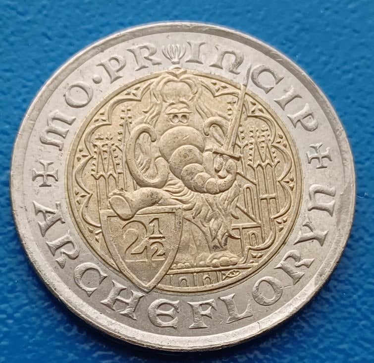 2½ Archfloryn "Archeon" - Alphen aan den Rijn, Postzegels en Munten, Penningen en Medailles, Verzenden, Overige materialen, Nederland