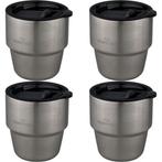 RUBYTEC SHIRA DAILYSHOT 0,175L STEEL (4-PACK), Info@jefiwild.nl, Rubytec, Nieuw, Zichtenburglaan 64