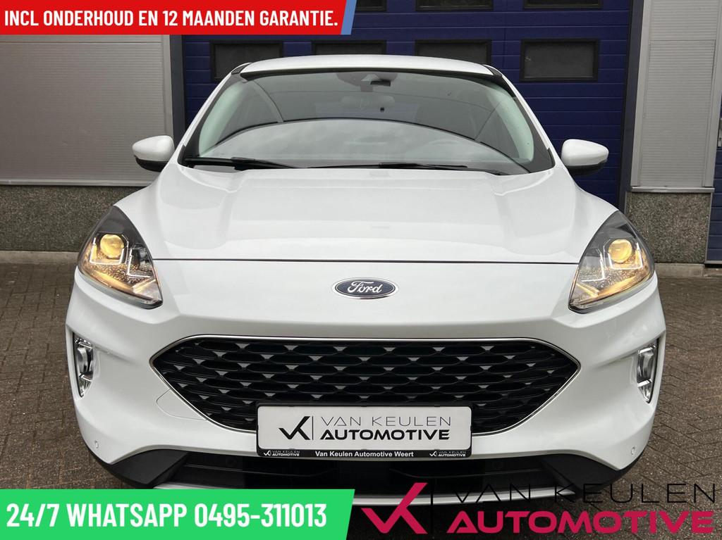 Ford Kuga 2.5 PHEV l Winterpakket l 1e eigenaar l, Stof, Gebruikt, 4 cilinders, Wit