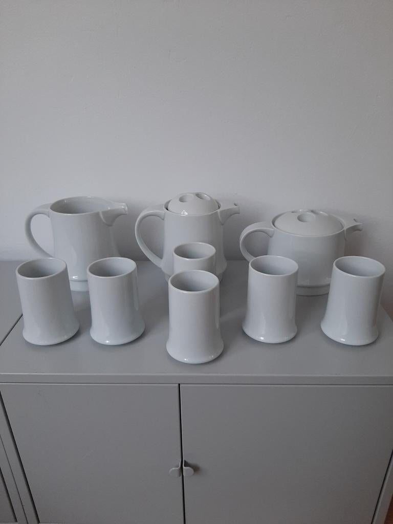 Vintage Space age servies Georg Jensen jaren 70., Ophalen
